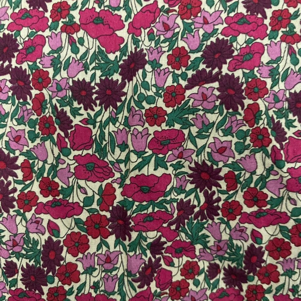 Liberty Art Fabrics for J. Crew Top Womens Size 4 Blouse Button Down Collared - Picture 3 of 4